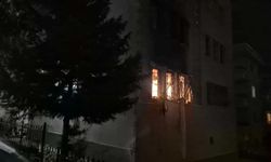 Ankara'da doğal gaz patlaması! Dairede yangın çıktı