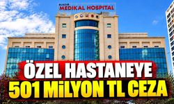 Tıbbi atıkları usulsüz imha eden hastaneye 501 milyon TL ceza