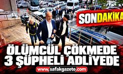 Zonguldak’taki Ölümle Sonuçlanan Bina Çökmesi Soruşturmasında 3 Şüpheli Adliyeye Sevk Edildi