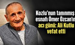 Kozlu’nun tanınmış esnafı Ömer Özcan’ın acı günü: Ali Kutlu vefat etti