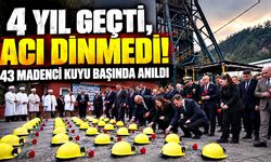 Amasra'da acı dinmedi! 43 madenci facianın 4. yılında anıldı