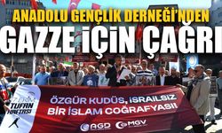 Anadolu Gençlik Derneği’nden Gazze için çağrı