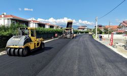 Asfalt seferberliği sürüyor: 48 bin ton serildi