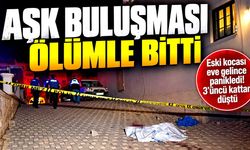 Sevgilisinin eski eşi kapıya geldi! 3'üncü kattan düşüp öldü