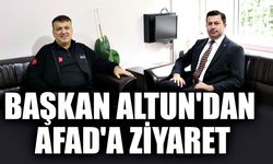 Başkan Altun'dan AFAD'a ziyaret