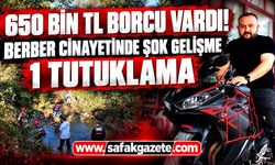 Bartın’daki berber cinayetinde 1 tutuklama