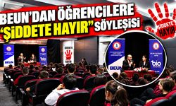 BEUN’dan öğrencilere “Şiddete Hayır” söyleşisi
