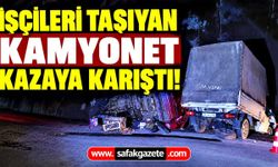Kastamonu'da iki kamyonet çarpıştı! 9 kişi yaralandı