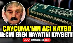 Çaycuma'nın acı kaybı! Necmi Eren hayatını kaybetti