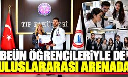 BEÜN öğrencileriyle de uluslararası arenada