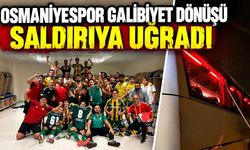 Osmaniyespor galibiyet dönüşü saldırıya uğradı