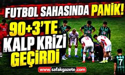 Bartın’da sahada korku dolu anlar! Futbolcu kalp krizi geçirdi