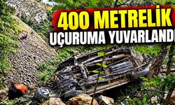 400 metrelik uçuruma yuvarlandı: 1 ölü