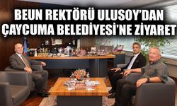 BEUN Rektörü Ulusoy’dan Çaycuma Belediyesi’ne ziyaret