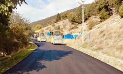 Bolu’da 7,2 kilometrelik yol yenileniyor! Asfalt başladı