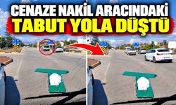 Cenaze nakil aracındaki tabut yola düştü