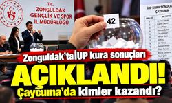 Zonguldak'ta İUP kura sonuçları açıklandı! Çaycuma'da kimler kazandı?