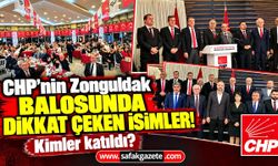 Zonguldak’ta CHP kurmayları Cumhuriyet Balosunda buluştu