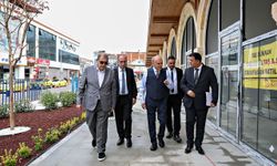 Cedidiye Kent Meydanı’nda işyerleri tamamlandı
