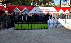 Çiftçiye 2,6 milyon liralık tarımsal destek