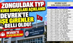 Zonguldak TYP kura sonuçları açıklandı: Devrek’te işe girenler belli oldu!