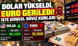 Dolar yükseldi, euro geriledi! İşte güncel döviz kurları