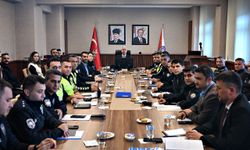 Düzce Emniyetinde kritik toplantı! Yeni tedbirler görüşüldü