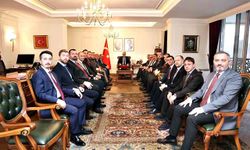 Düzce TSO yeni yönetimi Vali Makas ile bir araya geldi