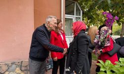 Düzce'de şehit ailesine anlamlı ziyaret