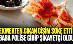 Kahvaltı şoku! 9 yaşındaki çocuğun ekmeğinden çatal iğne çıktı iddiası