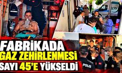 Fabrikada gaz zehirlenmesi: Sayı 45’e yükseldi