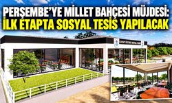 Perşembe’ye Millet Bahçesi müjdesi: İlk etapta sosyal tesis yapılacak