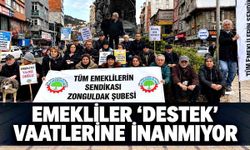 Emekliler “destek” vaatlerine inanmıyor