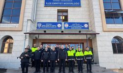 Emniyet Müdürü Ergüder’den Kaynaşlı’da güvenlik incelemesi
