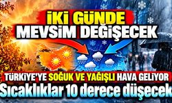 14 Ekim’den sonra hava sert değişecek: Sıcaklıklar 10 derece düşecek