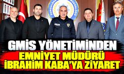 GMİS yönetiminden Emniyet Müdürü İbrahim Kaba'ya ziyaret