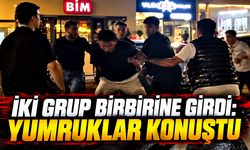 İki grup birbirine girdi: Yumruklar konuştu