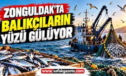 Zonguldak’ta balıkçıların yüzü gülüyor