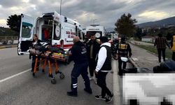 Karabük’te motosiklet kazası! Metrelerce sürüklendi
