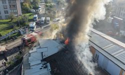 Kıraathane alevlere teslim oldu! Kullanılamaz hale geldi