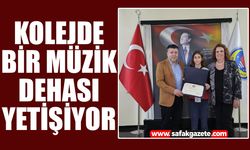 Kolejde bir müzik dehası yetişiyor