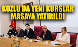 Kozlu’da yeni kurslar masaya yatırıldı