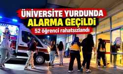 Üniversite yurdunda alarma geçildi: 52 öğrenci rahatsızlandı