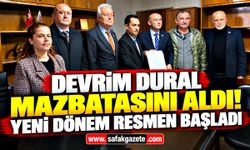 Devrim Dural mazbatasını aldı! Yeni dönem resmen başladı