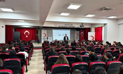 Öğrencilere Kızılay ve ilk yardım eğitimi!