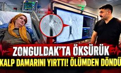 Zonguldak'ta öksürük kalp damarını yırttı! Ölümden döndü