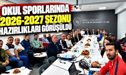 Okul sporlarında 2026-2027 sezonu hazırlıkları görüşüldü
