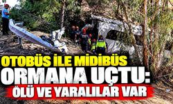 Turist otobüsü ile midibüs çarpıştı: 2 ölü, 9 yaralı