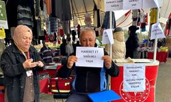 Pazaryerinde sağlık seferberliği! Vatandaşlara kas gücü testi