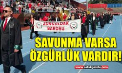 Savunma varsa özgürlük vardır!